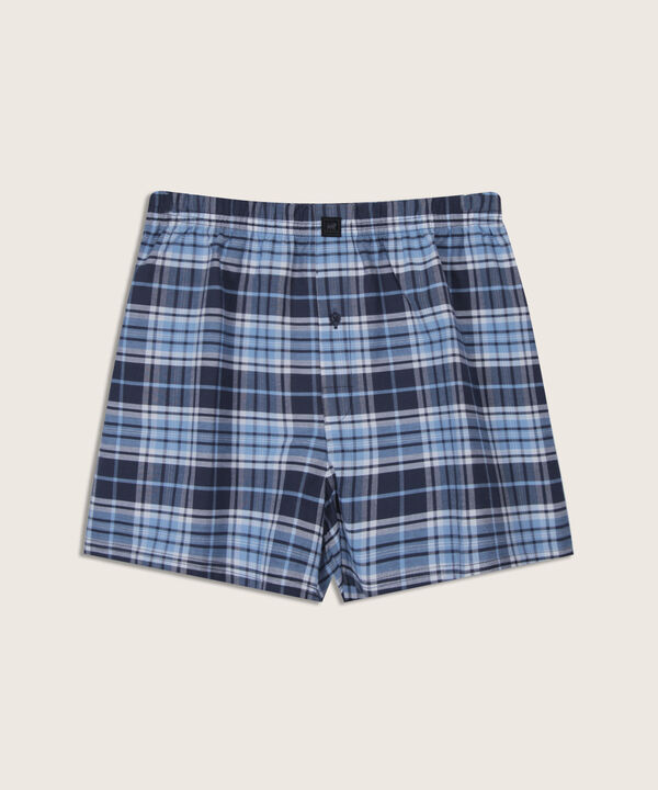 Boxer Para Hombre De Diseño Holgado, Y Estampado En Algodón  image number null